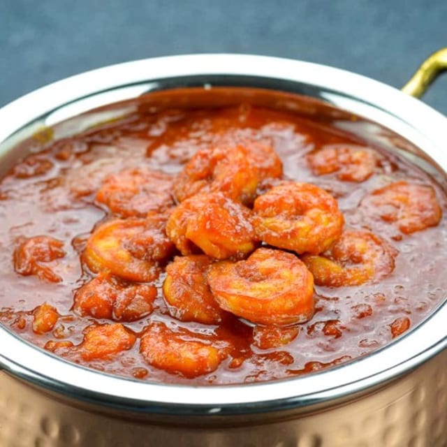 Shrimp Masala Curry.