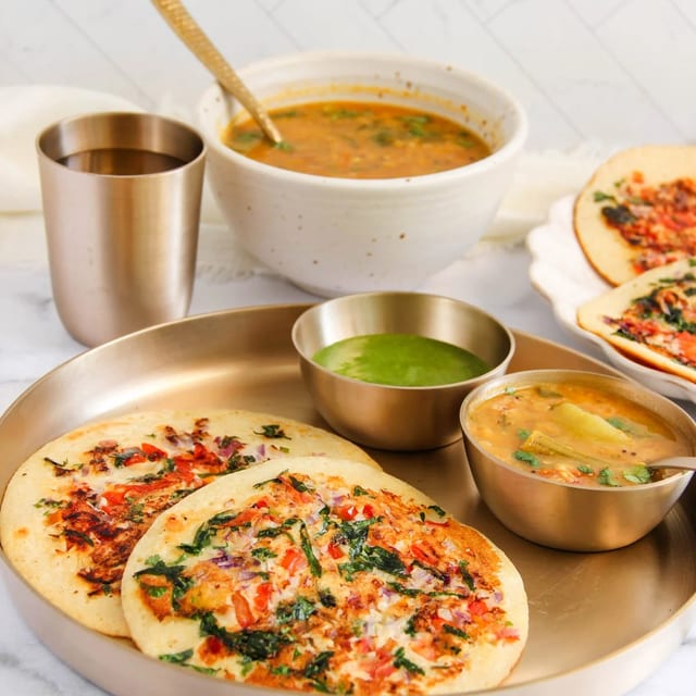 Veggie Uttapam.