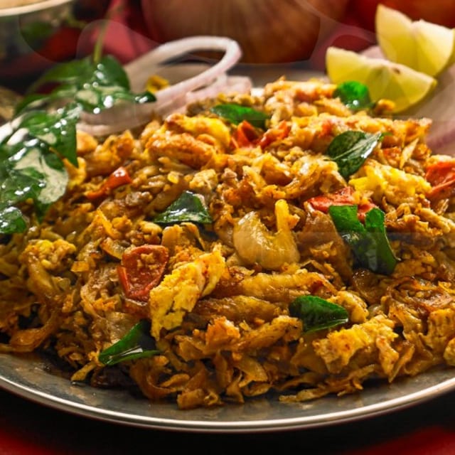 Veg Kothu Parotta.
