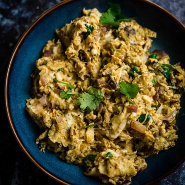 Egg Burji.