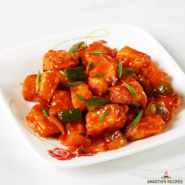 Paneer Chilli.