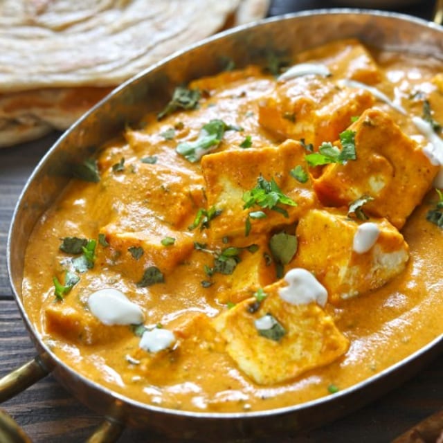 Paneer Butter Masala.