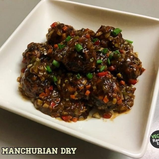 Veg Manchurian.