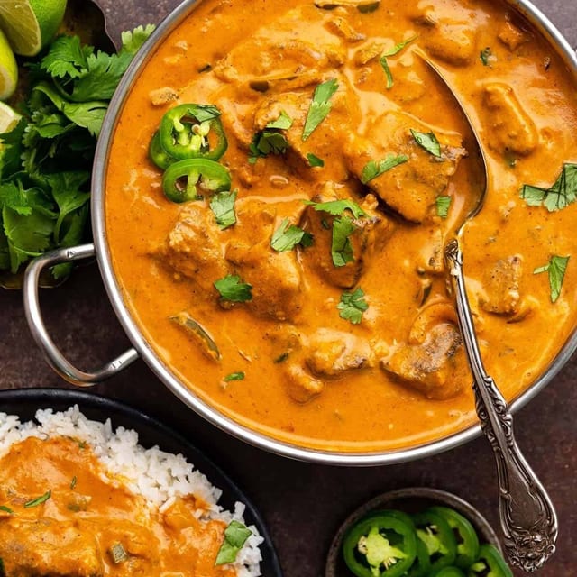 Fish Tikka Masala.
