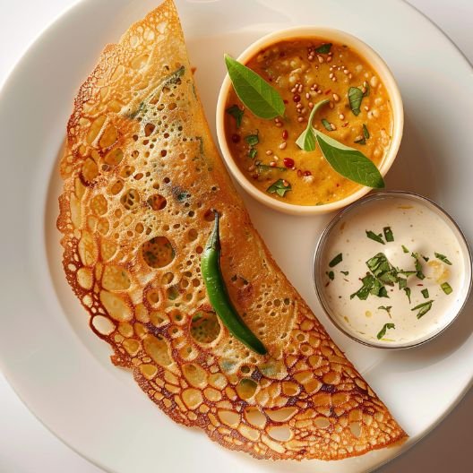 Onion rava dosa